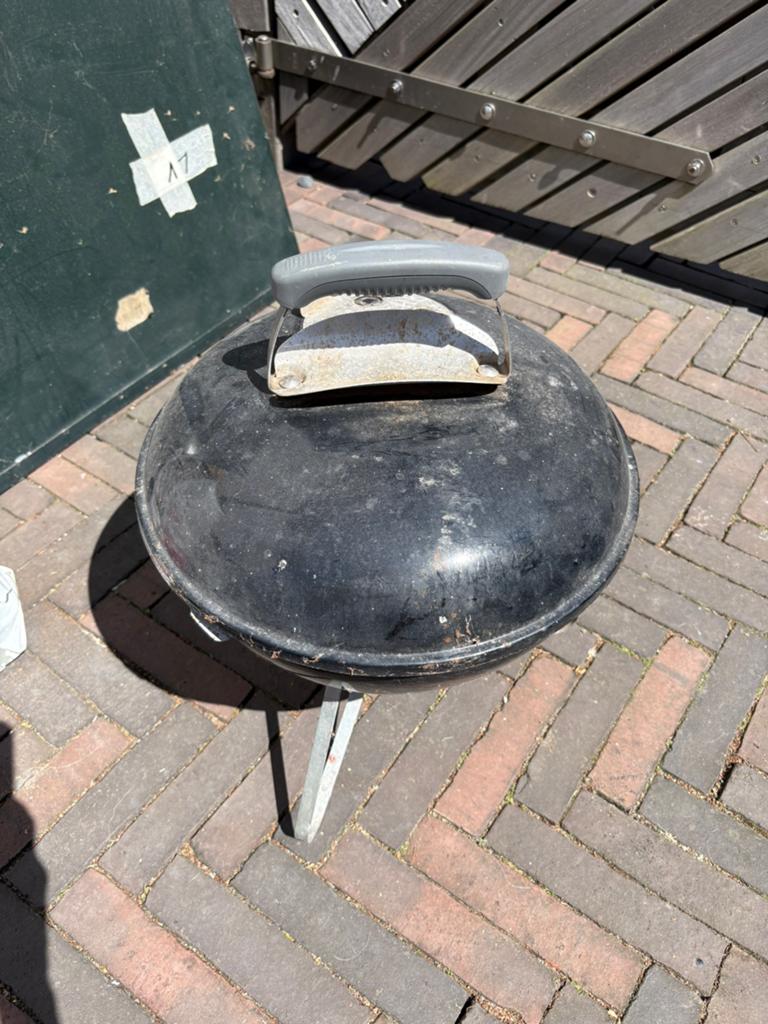 Tafel bbq van Weber, Ophalen, Gebruikt