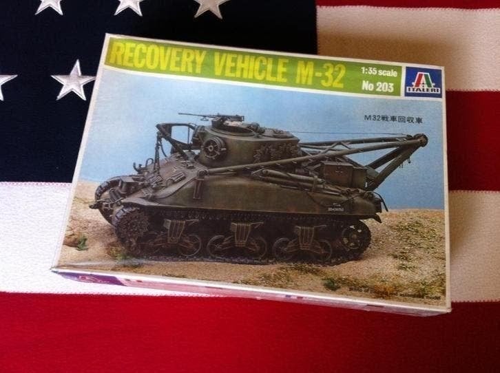 Italeri	203	Recovery Vehicle M32	1/35	Vintage, Italeri, Verzenden, 1:32 tot 1:50, Overige typen
