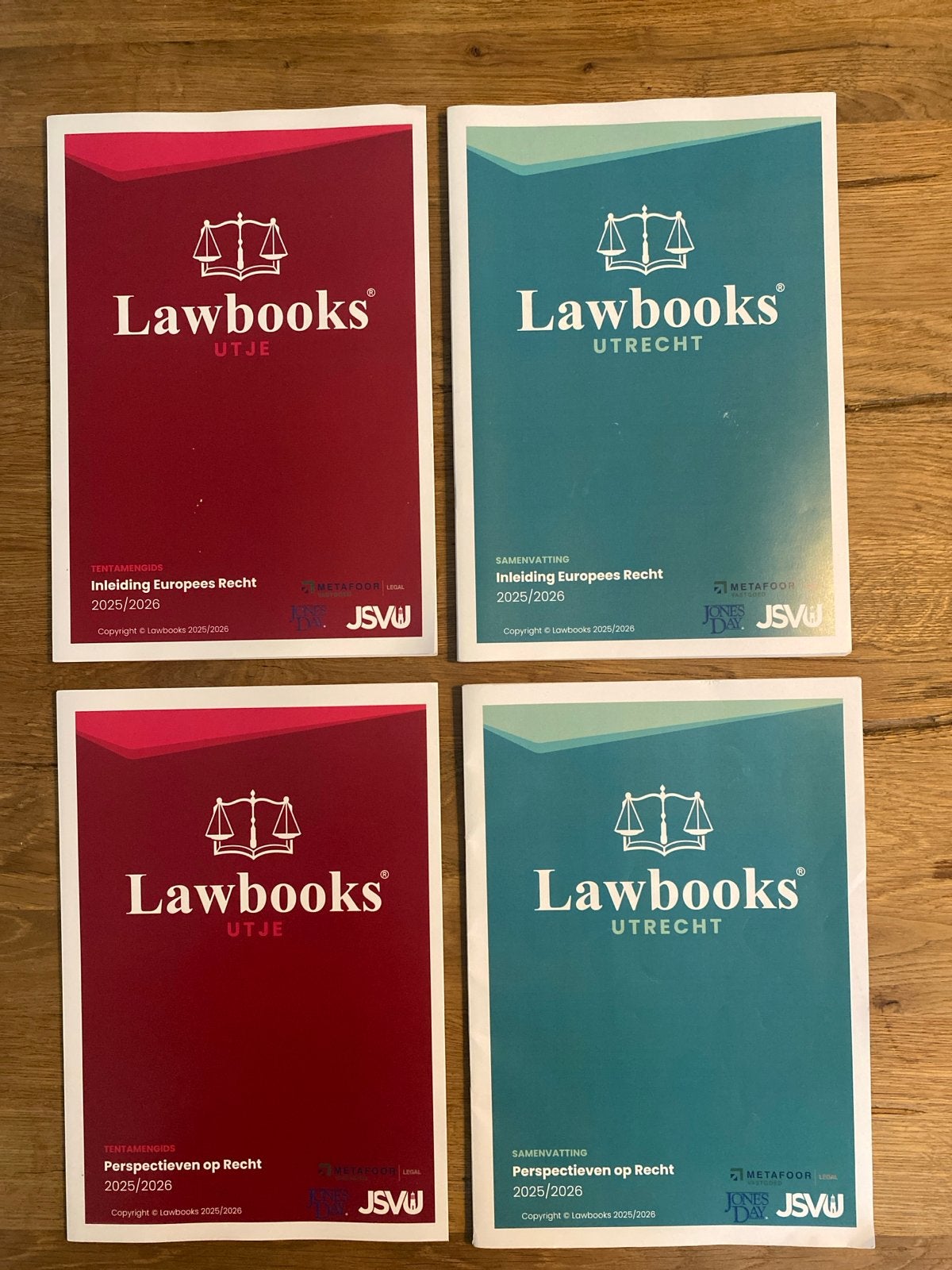 Lawbooks: Inleiding Europees Recht & Perspectieven op Recht, Ophalen of Verzenden, Gamma, Gelezen, WO