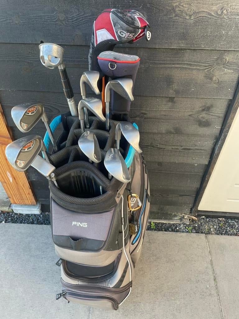 Ping golfset met 1.5 inch verlengde ijzers., Ophalen, Gebruikt, Set, Ping