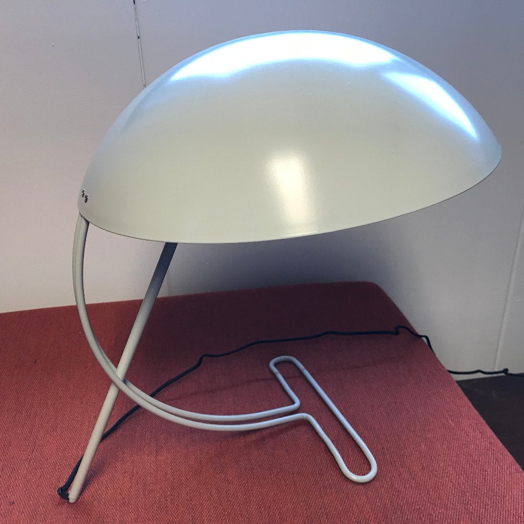 ZGAN Philips Louis Kalff NB100 lamp touch LED dimbaar grijs, Ophalen, Zo goed als nieuw, Nvt, Metaal