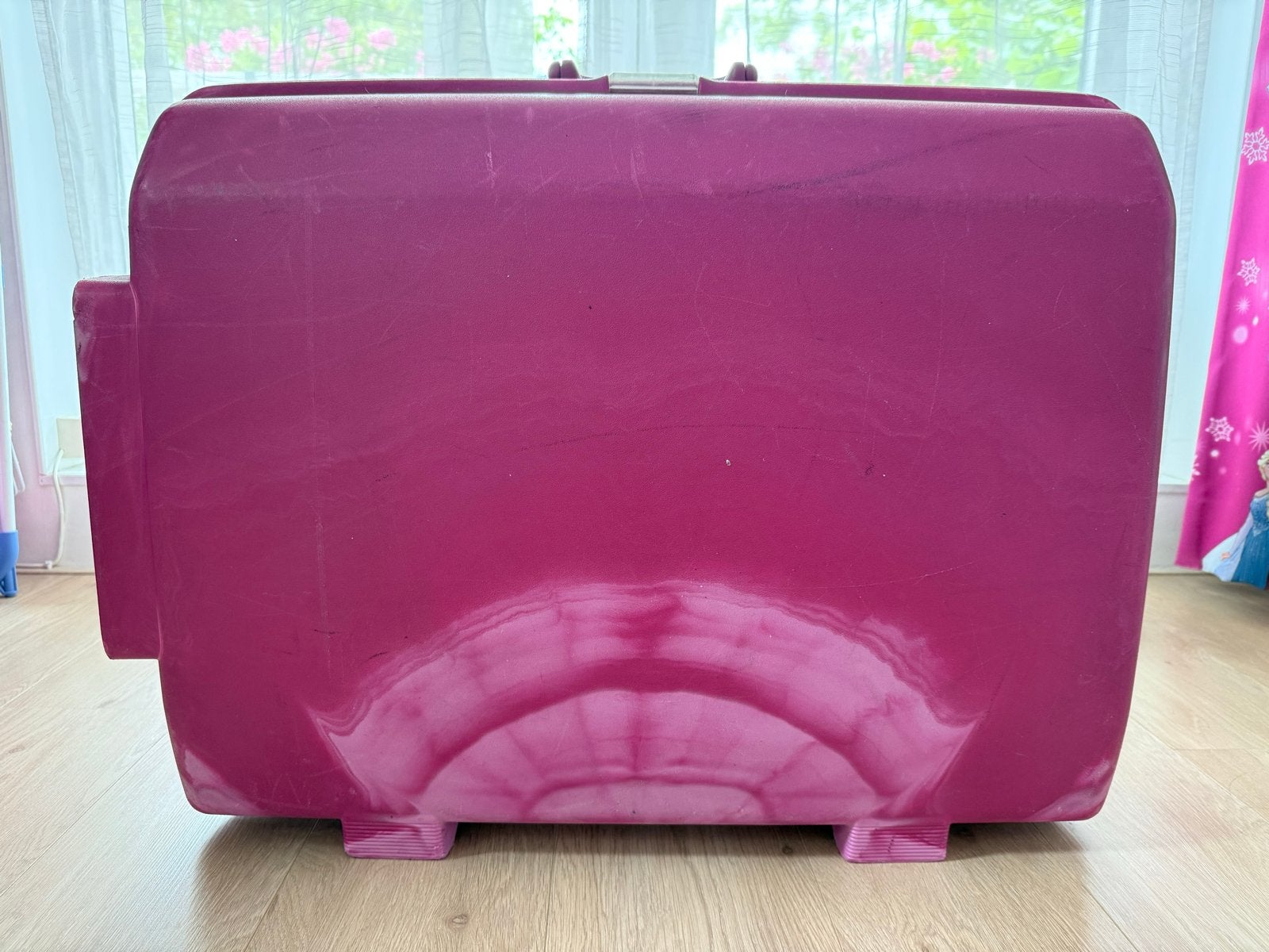 Samsonite koffer roze met cijferslot, Ophalen, Gebruikt, 20 tot 30 cm, 60 tot 80 cm