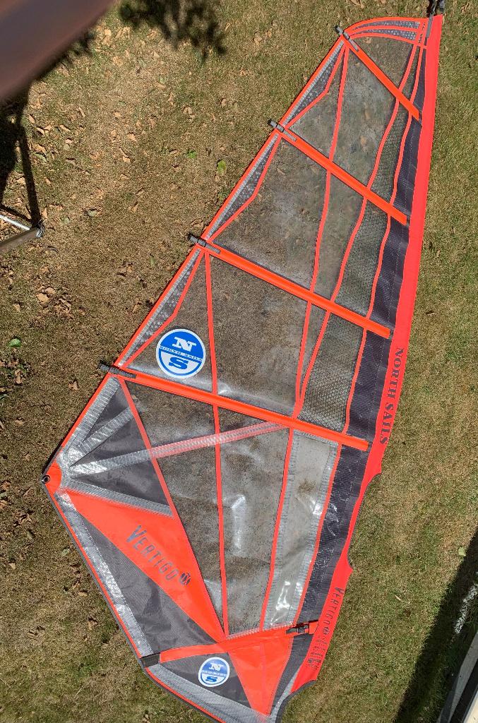 2 Segel 4,2m², 3,6m² Windsurf Kompl. Rigg, Watersport en Boten, Windsurfen, Ophalen, Gebruikt, Complete set