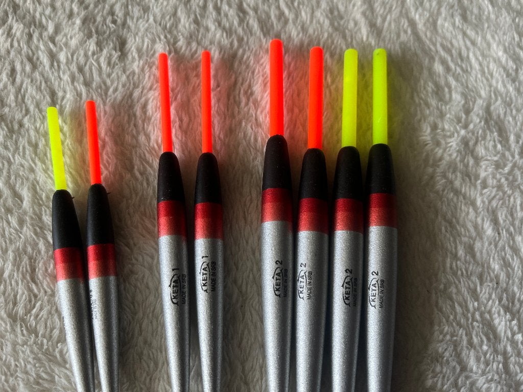 adv 402 / NIEUW set 8 dobbers KETA, Watersport en Boten, Hengelsport | Witvissen, Ophalen of Verzenden, Gebruikt, Overige typen