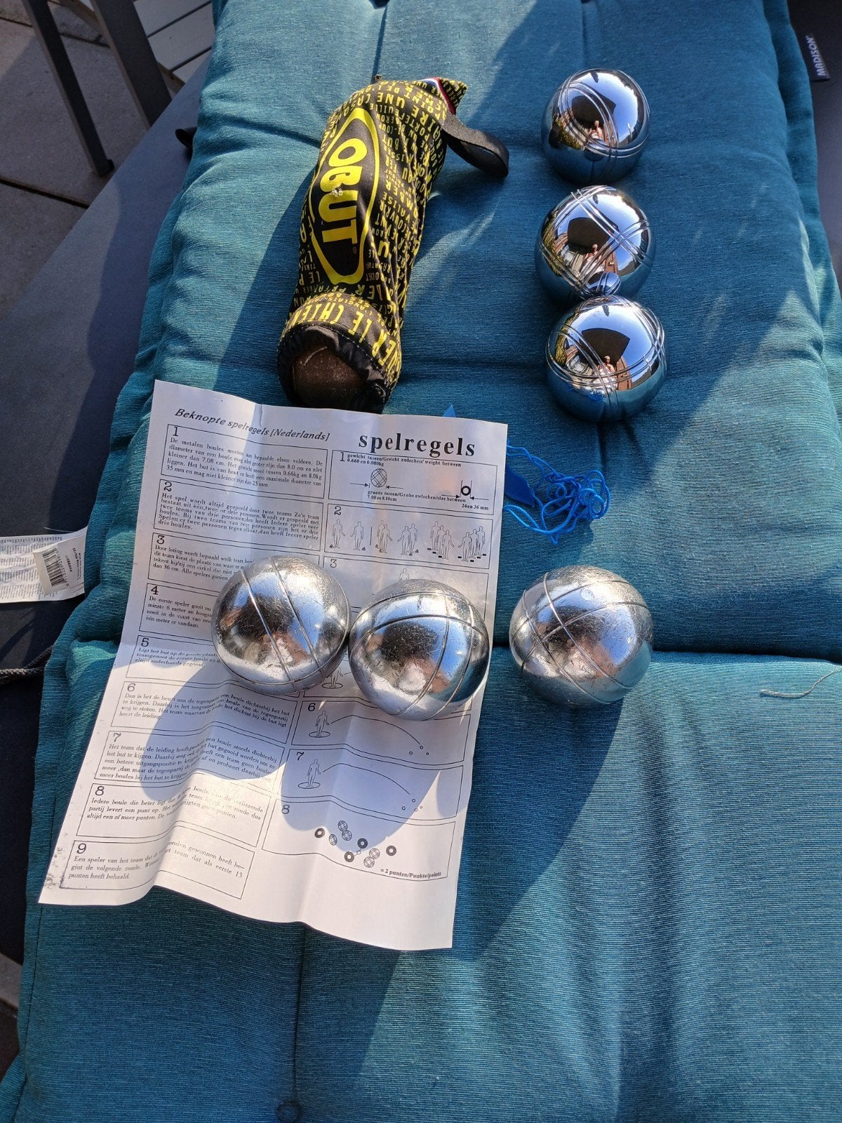 JEU DE BOULES 6 Euro per set, Ophalen of Verzenden