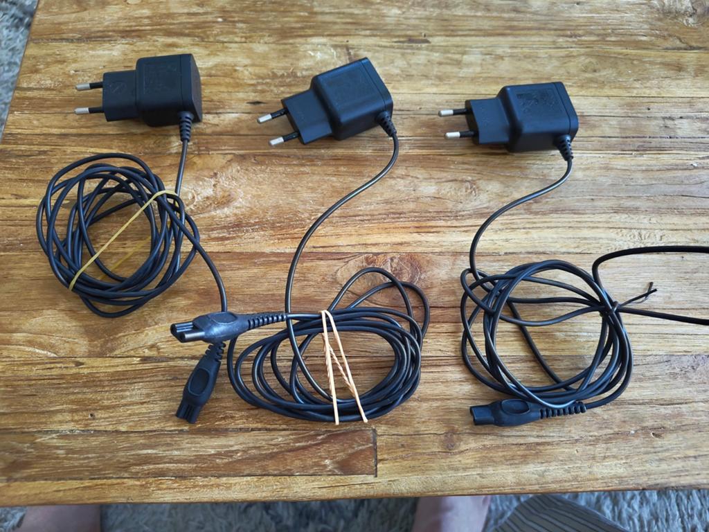 3x Originele Philips HQ8505 Opladers voor Scheerapparaten, Ophalen of Verzenden, Gebruikt