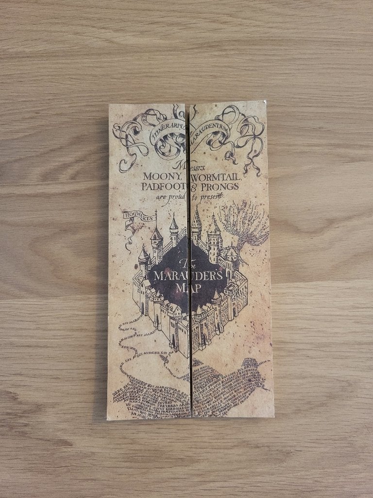 Sluipwegwijzer uit Harry Potter (mauraders map), Ophalen of Verzenden, Zo goed als nieuw, Gebruiksvoorwerp