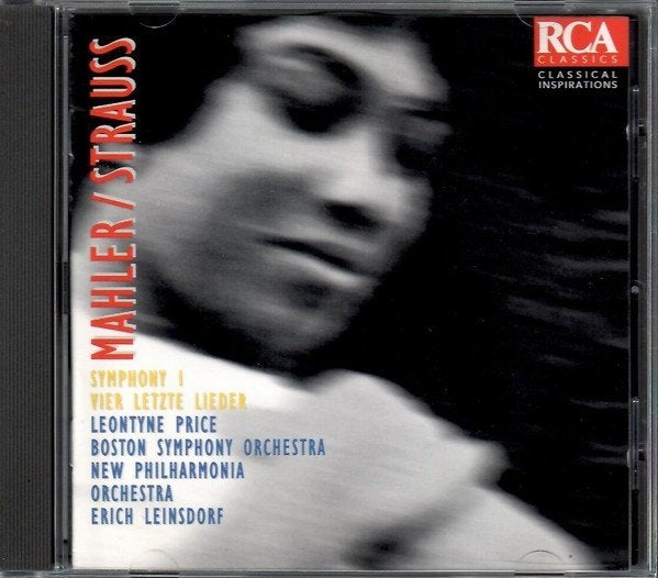 mahler/strauss vier letze lieder, Verzenden, Romantiek, Zo goed als nieuw, Orkest of Ballet