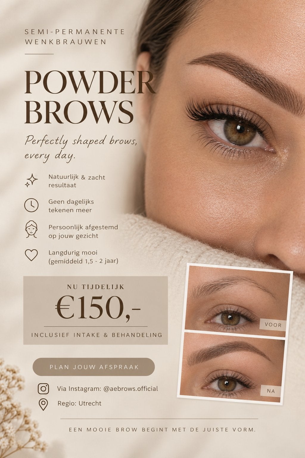 Powderbrows, Ophalen of Verzenden