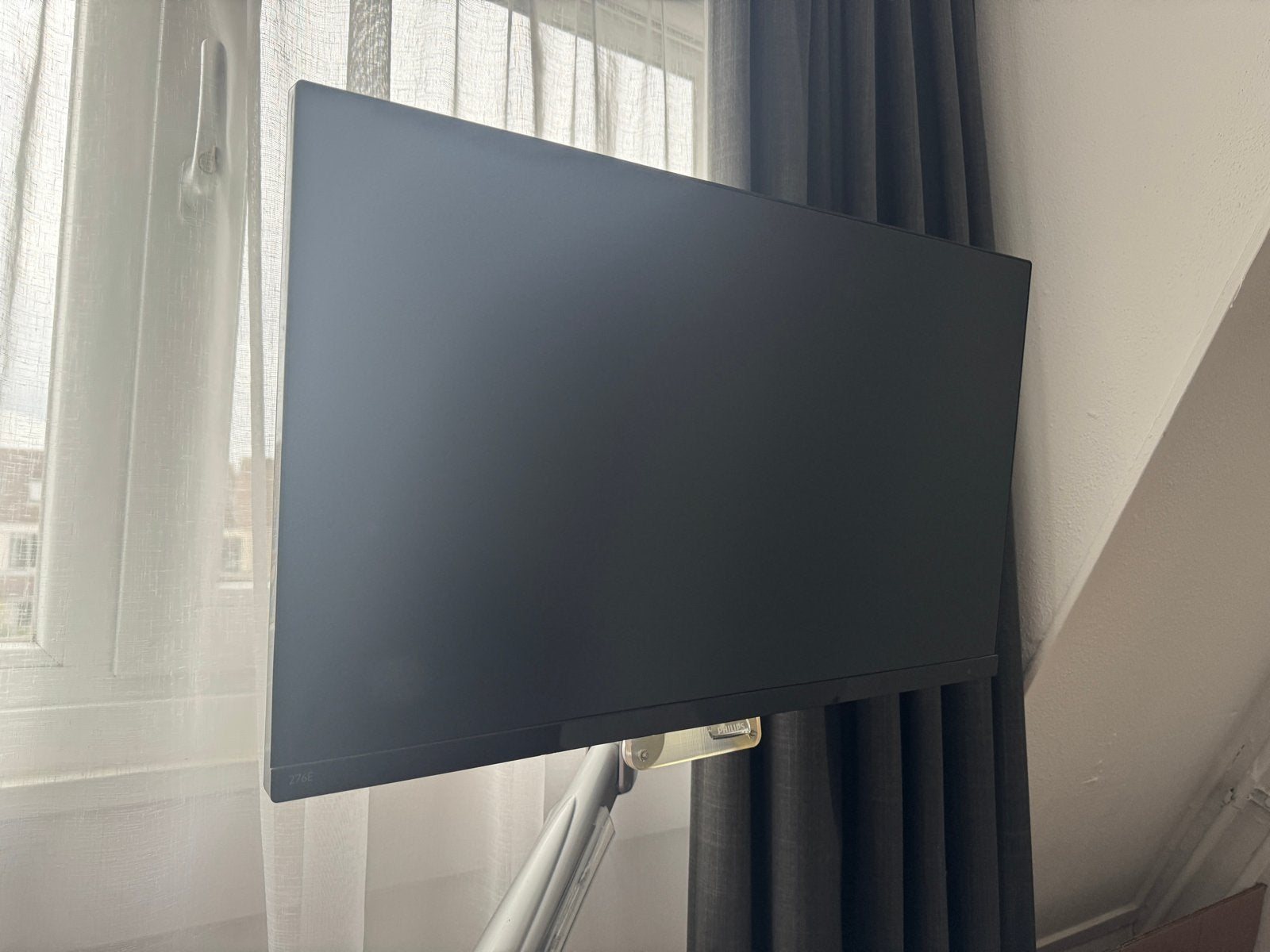 Philips 276E monitor, 27 inch 4K incl. zwenkarm