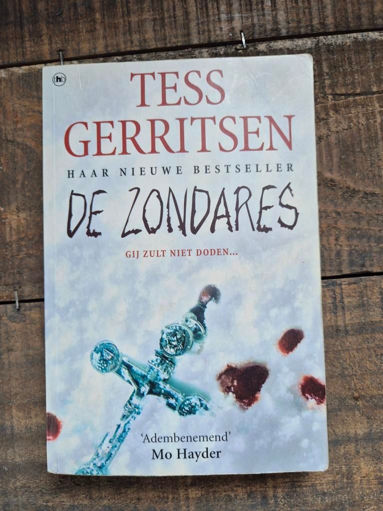 Tess gerritsen/ de zondares, Ophalen of Verzenden, Zo goed als nieuw
