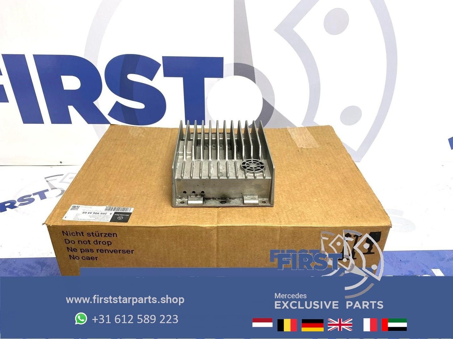 A2048706690 HARMAN BECKER VERSTERKER Mercedes Benz C KLASSE, Ophalen of Verzenden, -, -, -