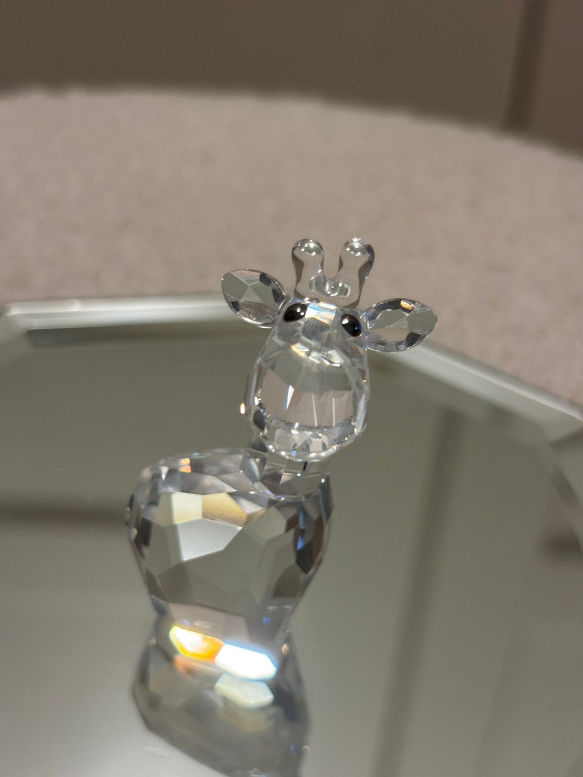 Swarovski Giraffe Kristal Beeldje | Origineel Verzamelobjet, Verzamelen, Swarovski, Ophalen of Verzenden, Zo goed als nieuw, Figuurtje