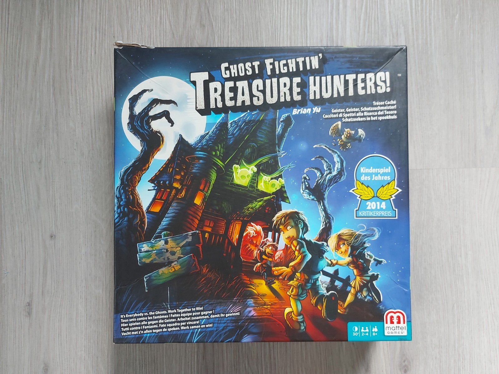 Ghost Fightin' Treasure Hunters! Bordspel, Drie of vier spelers, Ophalen of Verzenden, Zo goed als nieuw, Mattel