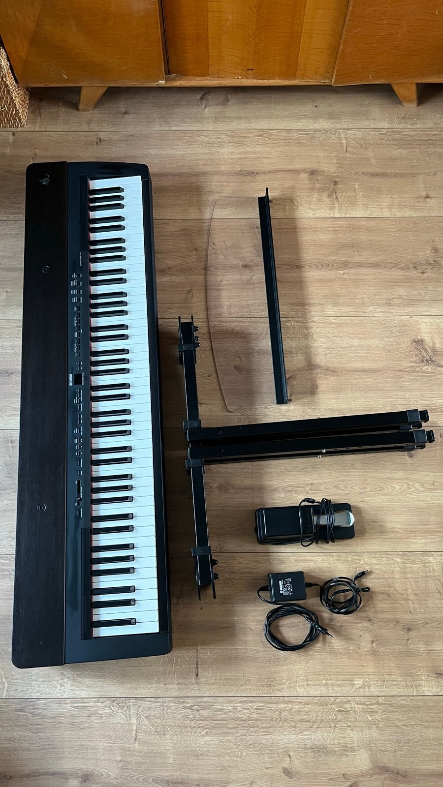 Yamaha p-140 elektronische piano, Ophalen, Zwart, Digitaal, Zo goed als nieuw