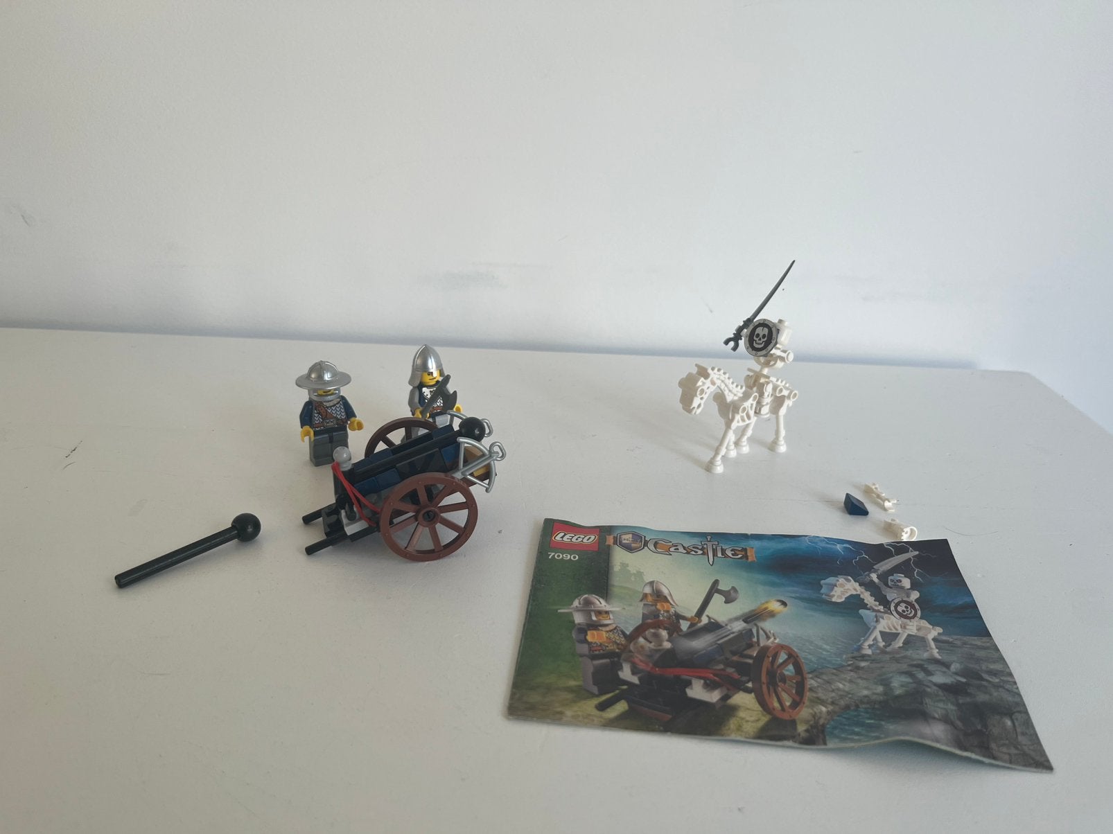 LEGO Castle 7090 Crossbow Attack (Compleet), Lego, Ophalen of Verzenden, Zo goed als nieuw, Castle