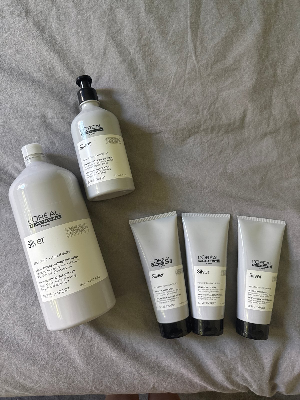 L'Oréal Professionnel Silver Shampoo & Conditioner, Ophalen of Verzenden, Nieuw, Shampoo of Conditioner