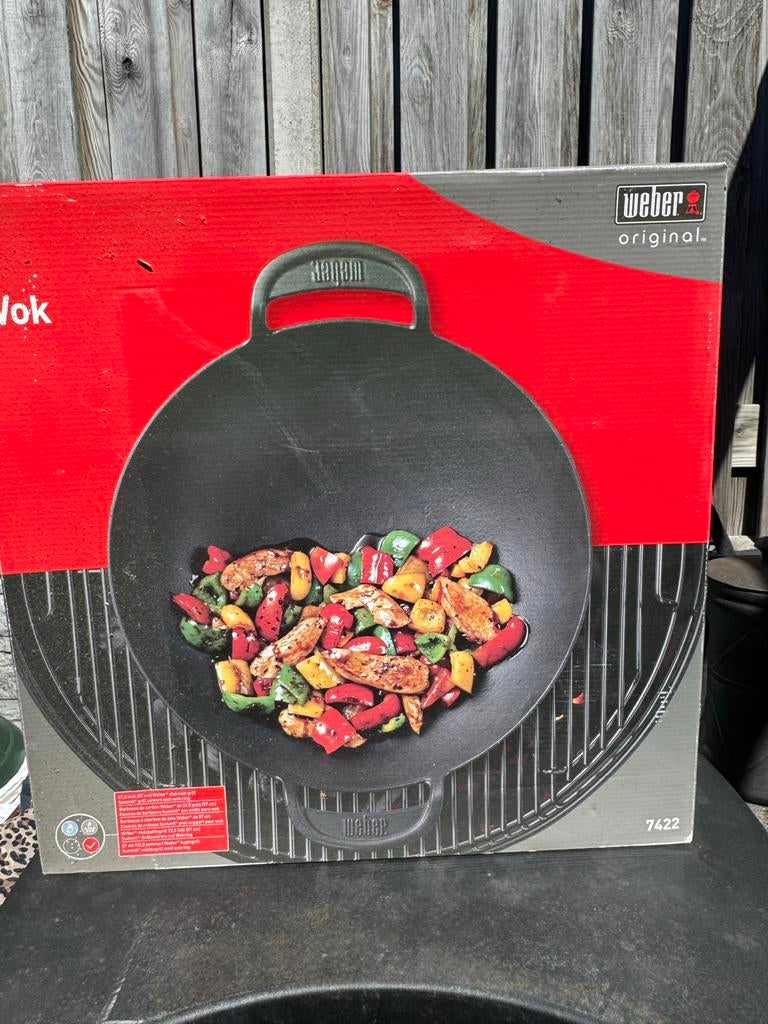 Weber Original Wok - Nieuw in doos, Ophalen of Verzenden, Nieuw