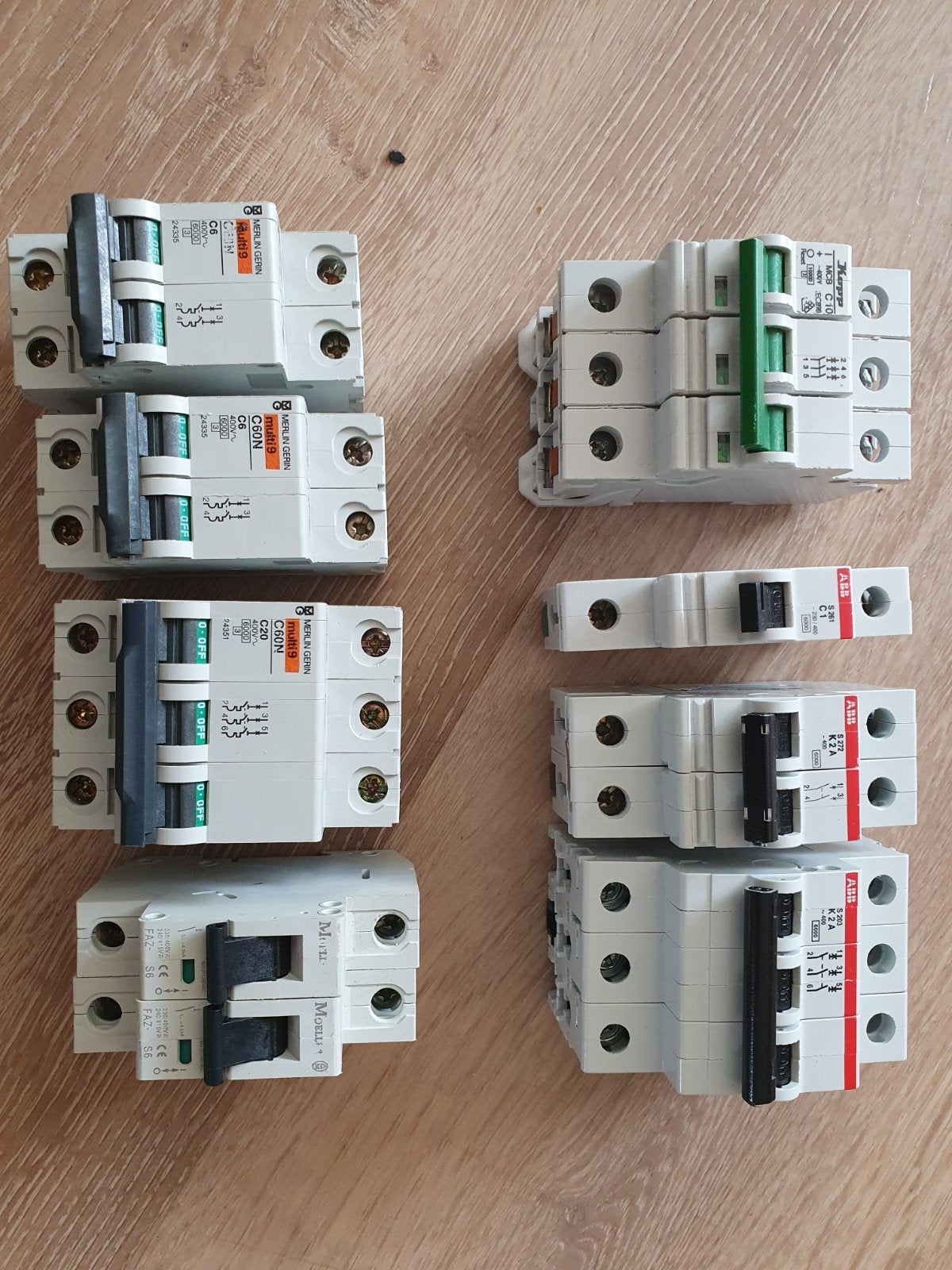 Diverse installatieautomaten, Ophalen of Verzenden, Gebruikt, ABB, Installatieautomaat