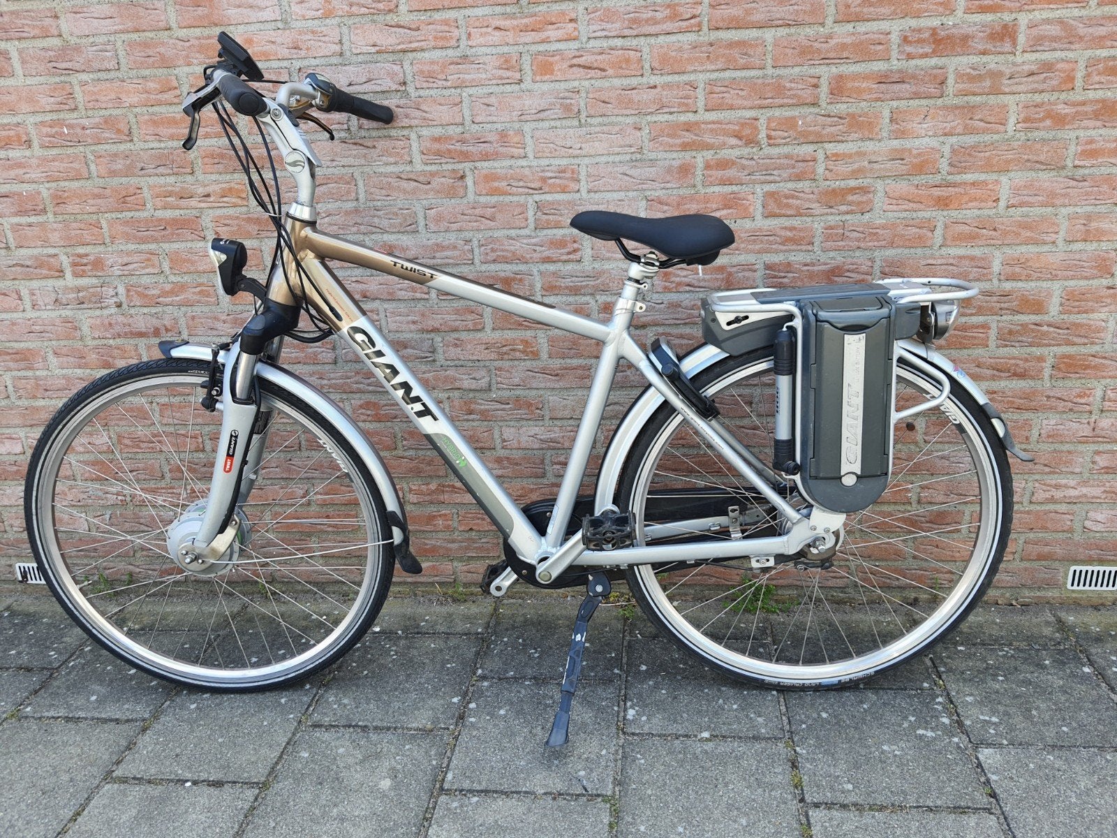 Giant elektrische herenfiets, Fietsen en Brommers, Fietsen | Heren | Herenfietsen, Ophalen, Zo goed als nieuw, Giant, Versnellingen