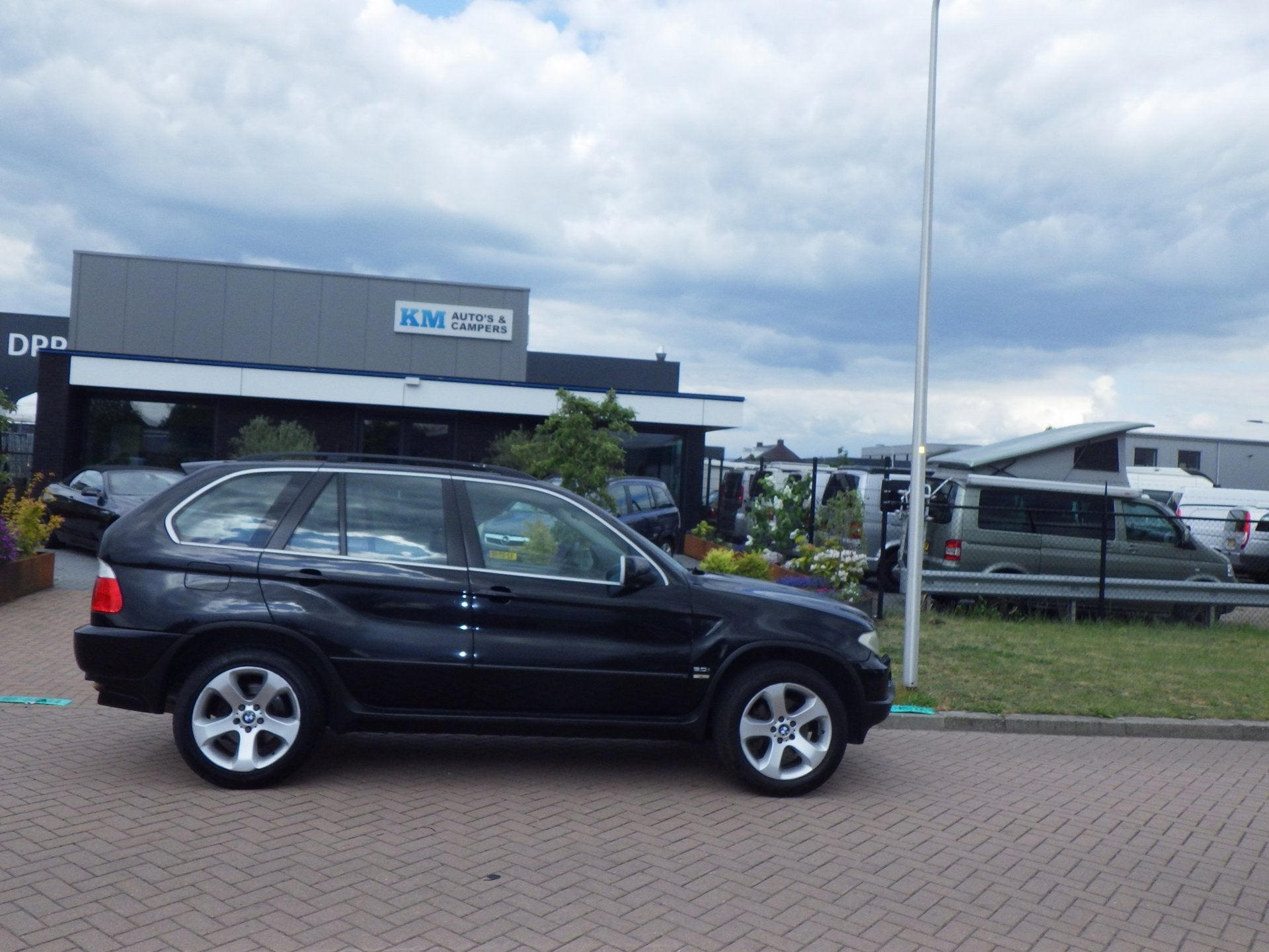 BMW X5 3.0i High Executive mooie youngtimer inr mog, Automaat, Gebruikt, Parkeersensor, Zwart