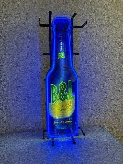 NEON reclame B & L Beer, Ophalen, Gebruikt, Overige typen, Overige merken