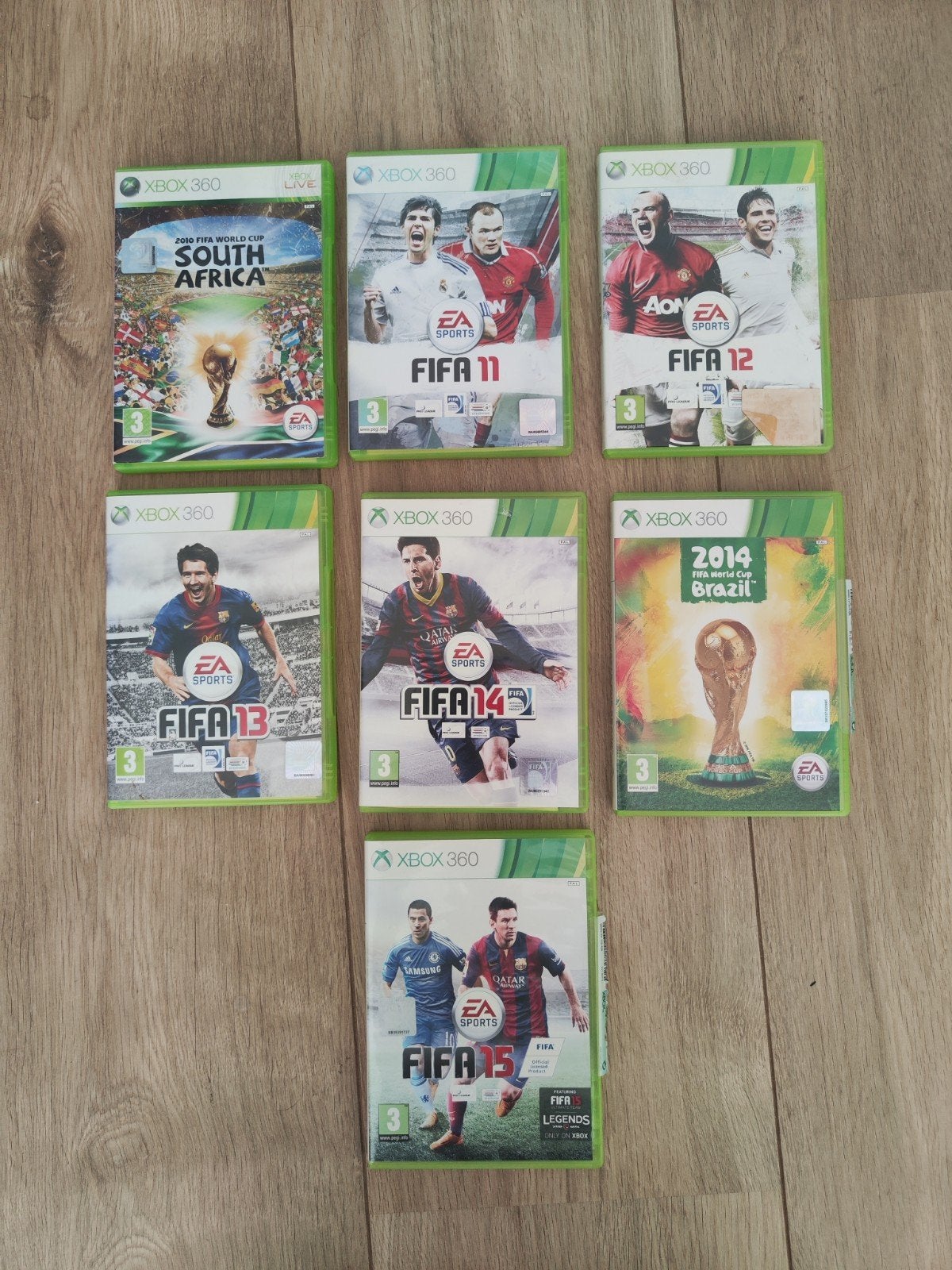 FIFA Games Collectie (11-15) & World Cup voor Xbox 360, Gebruikt, Ophalen of Verzenden, Eén computer, Sport