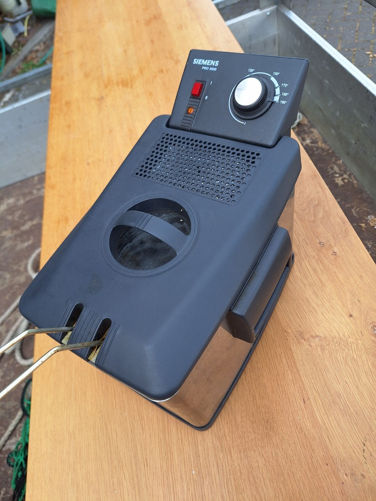 Siemens PRO 3500 Friteuse - Vintage Frituurpan, Ophalen of Verzenden, Gebruikt