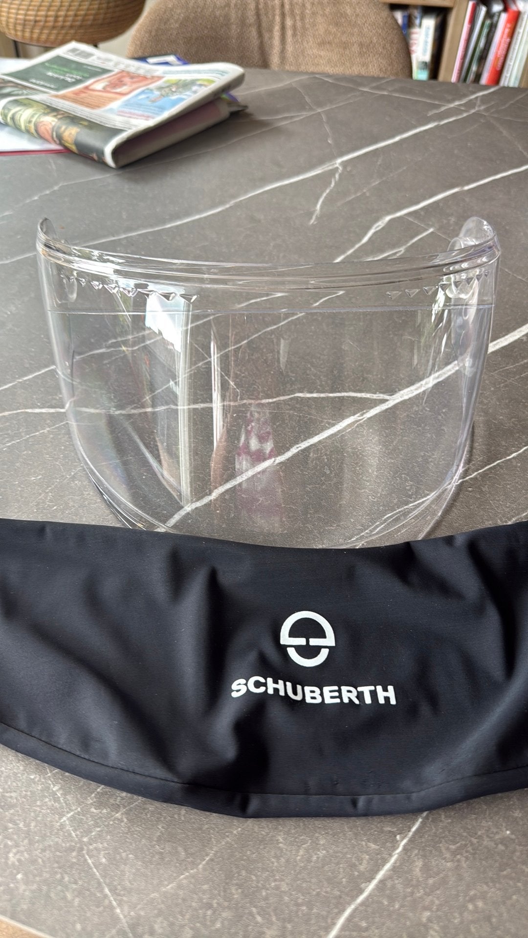 Helm vizier Schubert, Ophalen of Verzenden, Tweedehands, Integraalhelm, Overige merken