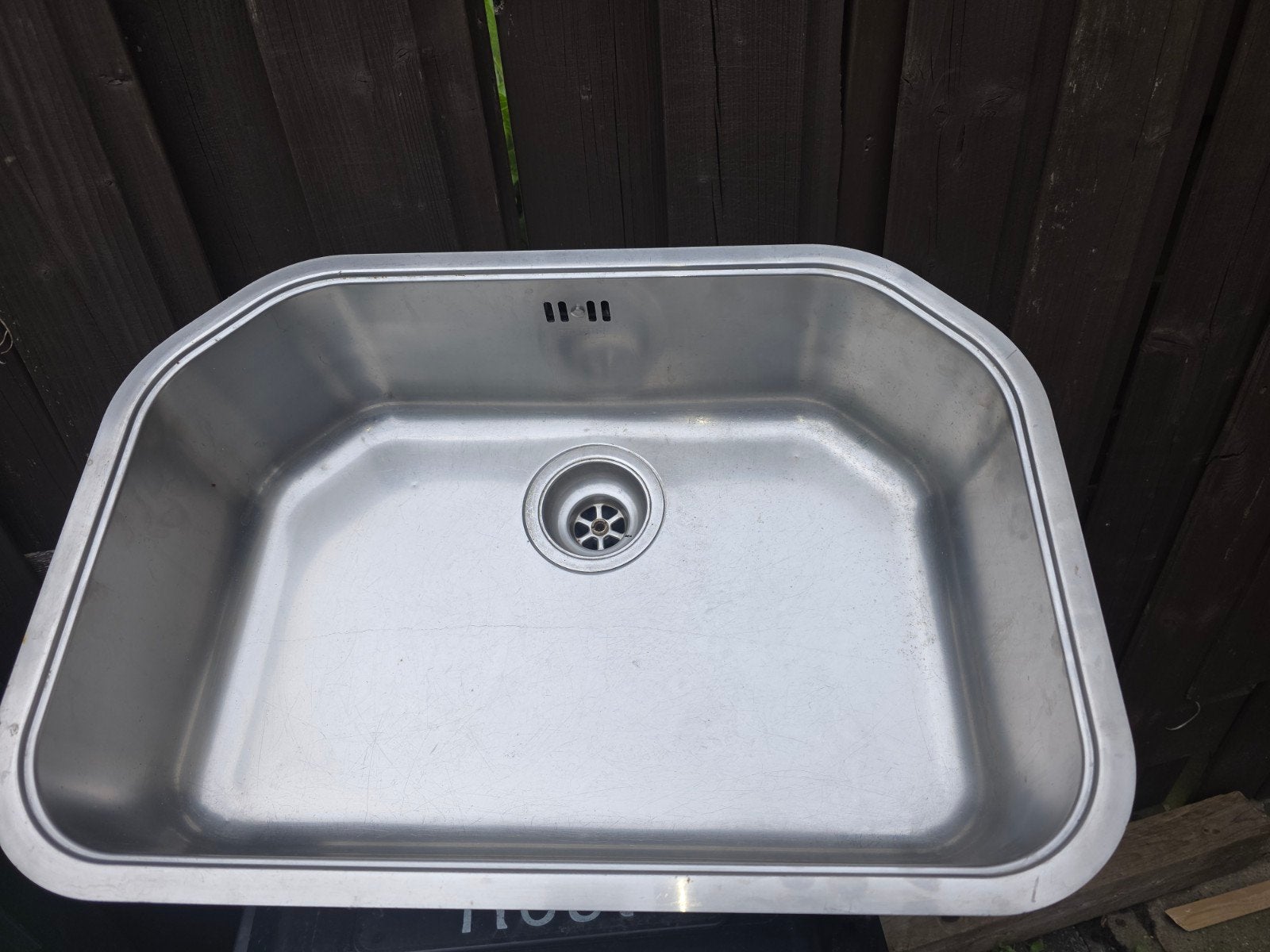 RVS Wasbak 60x41cm - Gebruikt maar in goede staat, Ophalen