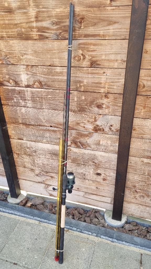 Feeder Ultimate 4,2m + molen, Ophalen, Gebruikt, Complete set