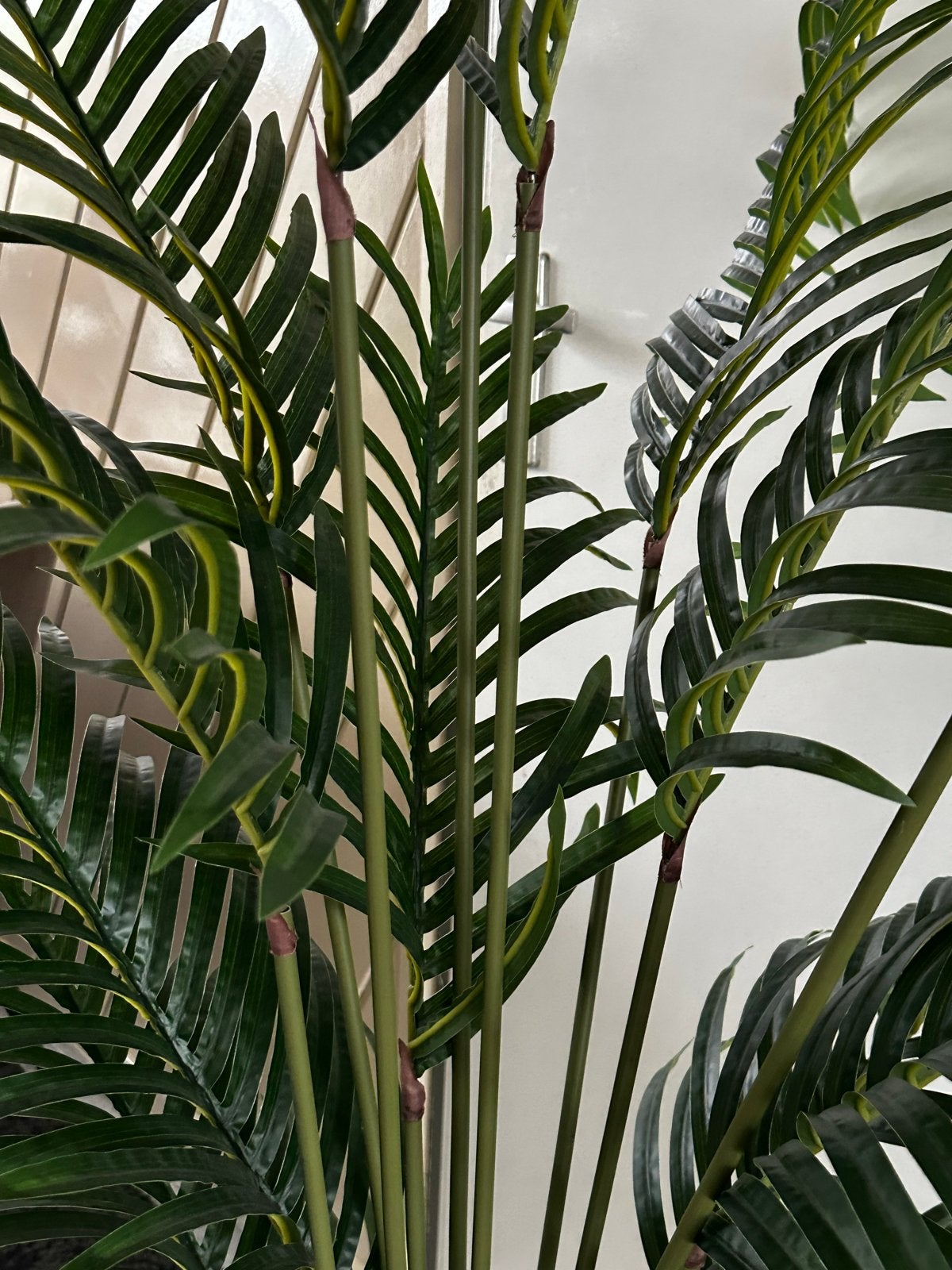 Realistische Kunstplant - Groene Palm Look, Ophalen of Verzenden, Gehele jaar, Volle zon