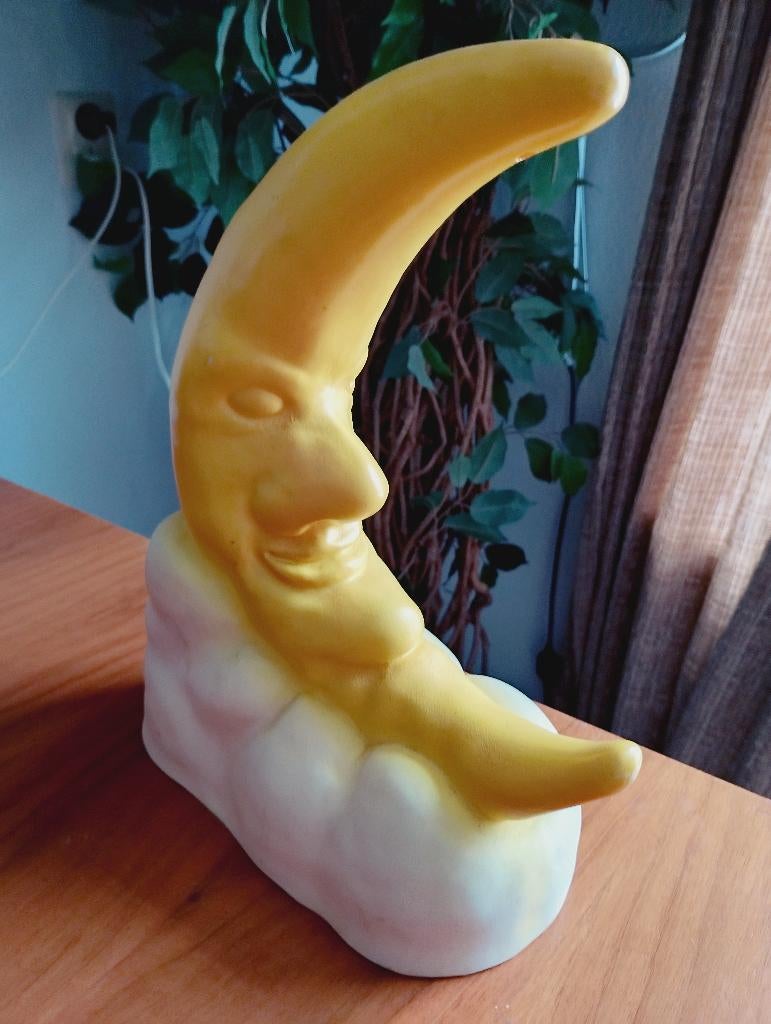 Vintage Heico Germany maan lamp jaren 70, Ophalen of Verzenden