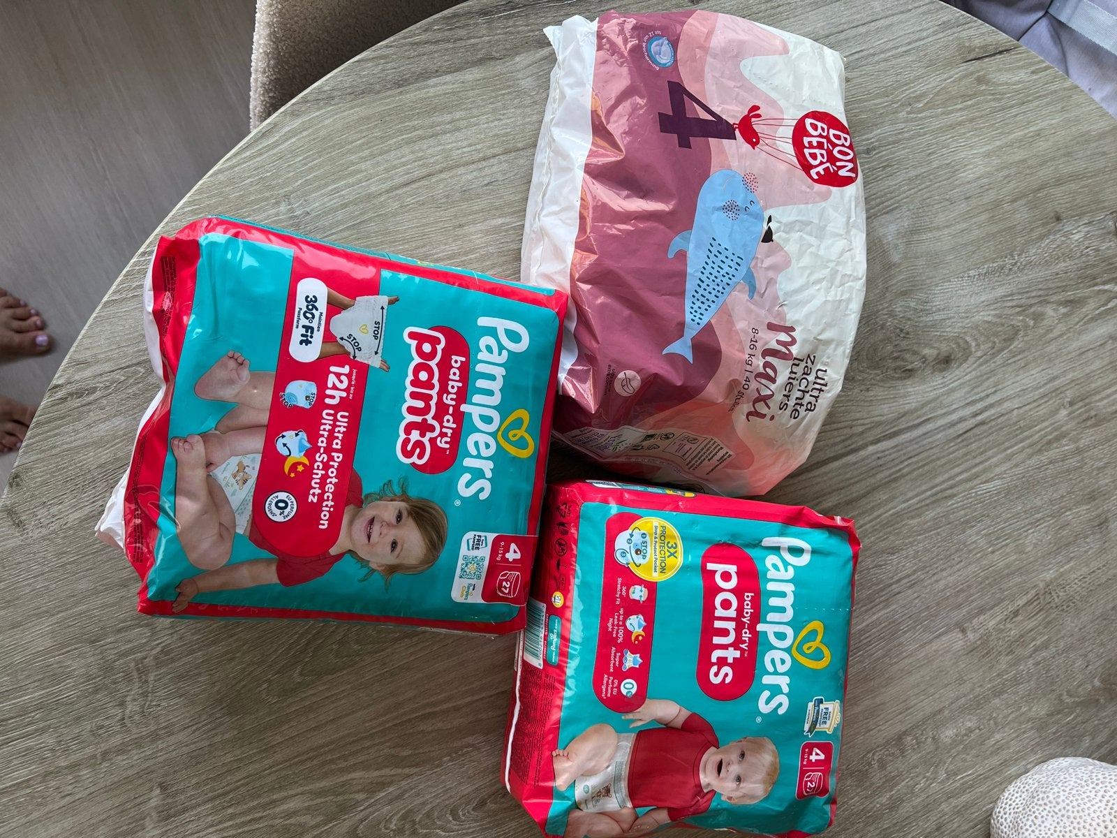 Pampers Baby-Dry Pants Maat 4 (2 pakken) Bon Bebe 1 pak, Ophalen of Verzenden, Nieuw