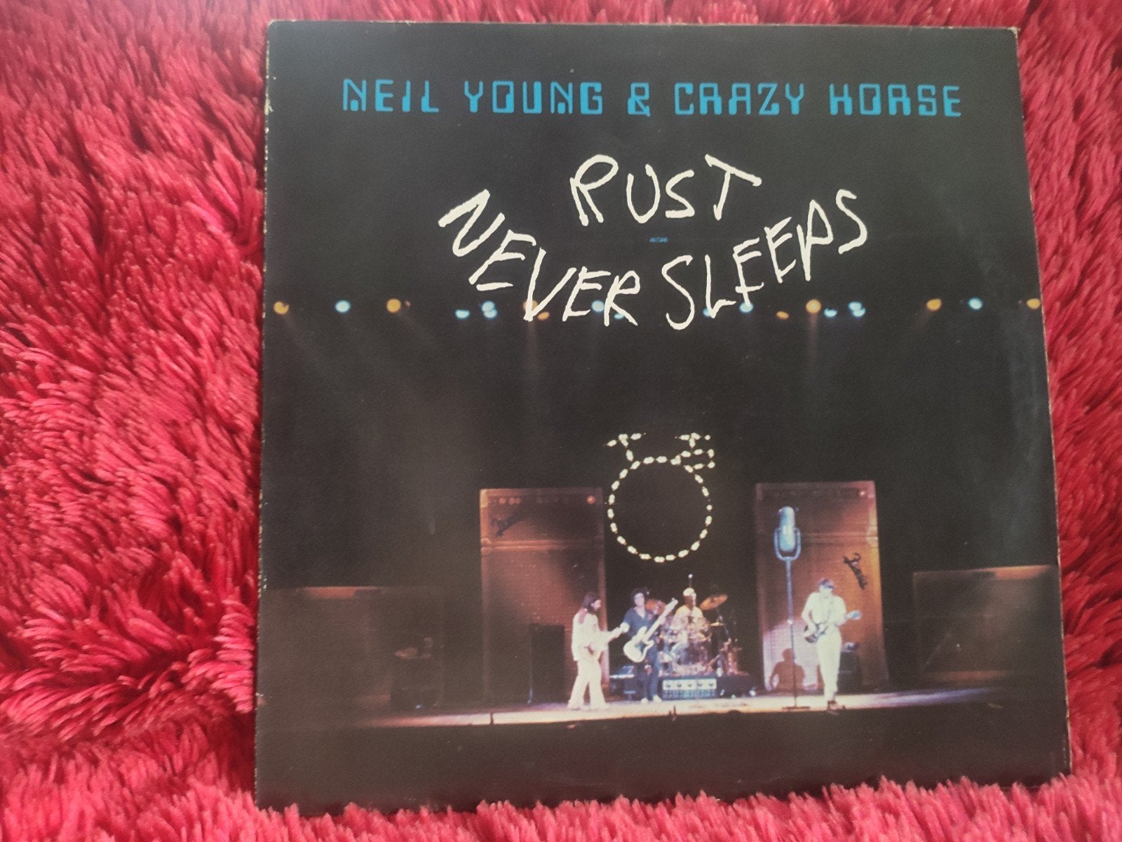 Neil Young & Crazy Horse – Rust Never Sleeps LP 1979 NL, LP, Gebruikt, Ophalen of Verzenden, 12 inch