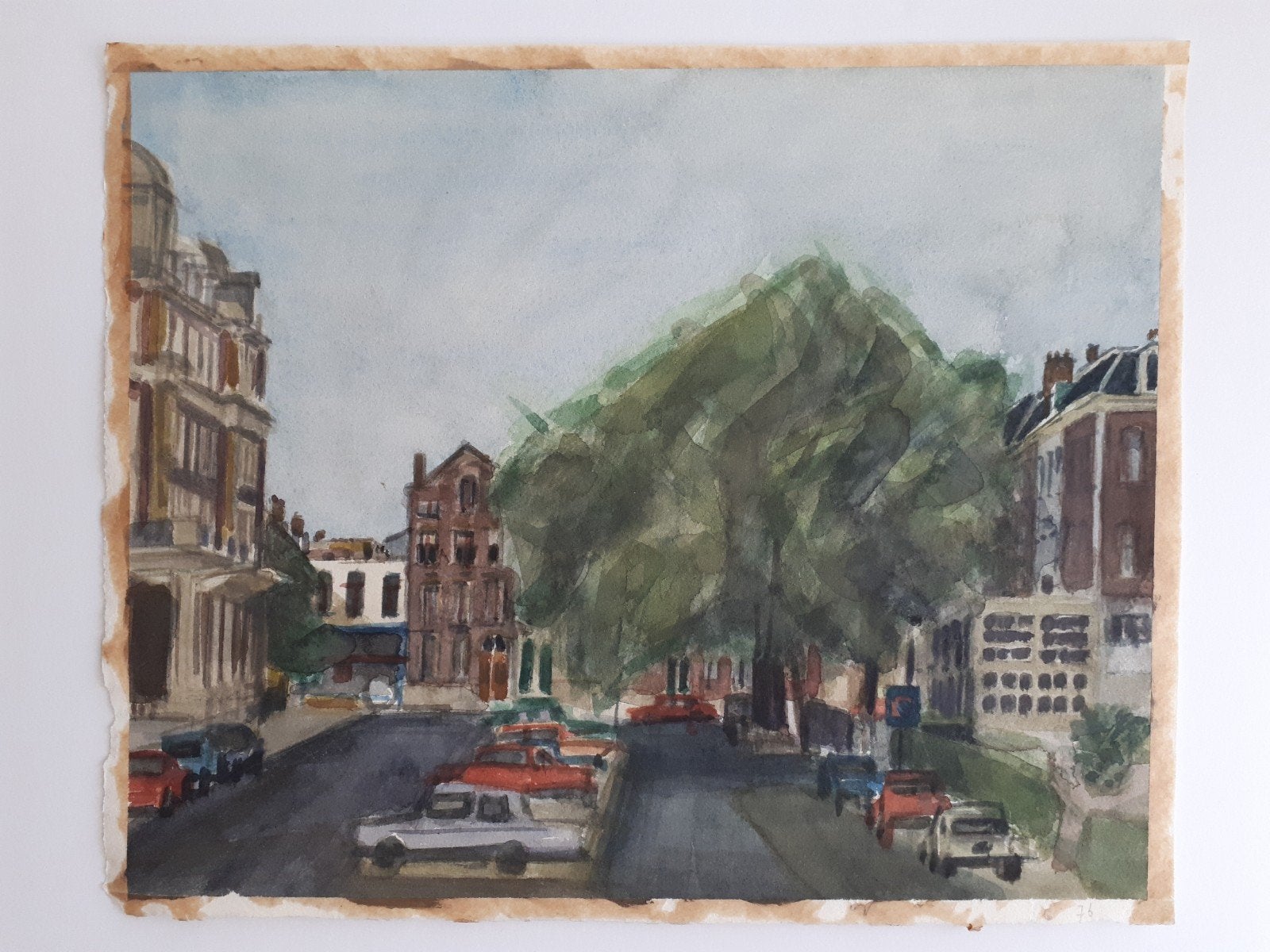 Stadsgezicht Amsterdam, Amstelhotel, Professor Tulpplein, Ophalen of Verzenden