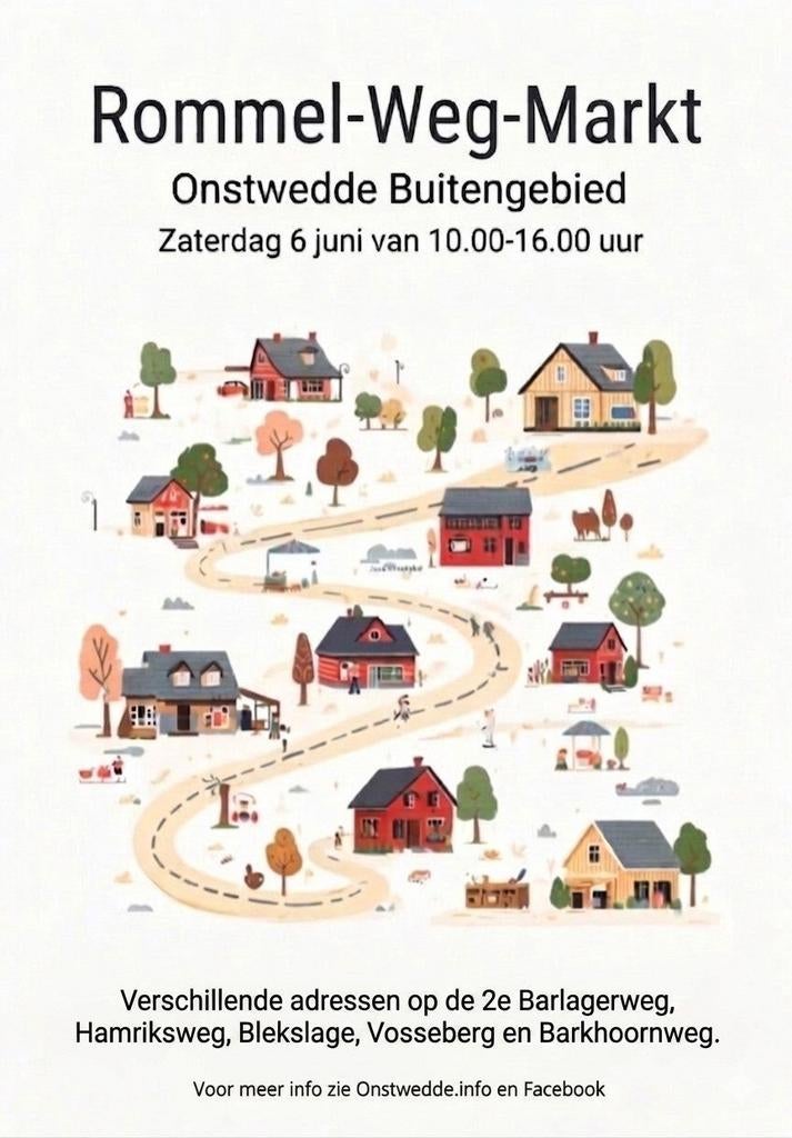 Rommel-Weg-Markt Onstwedde, Ophalen