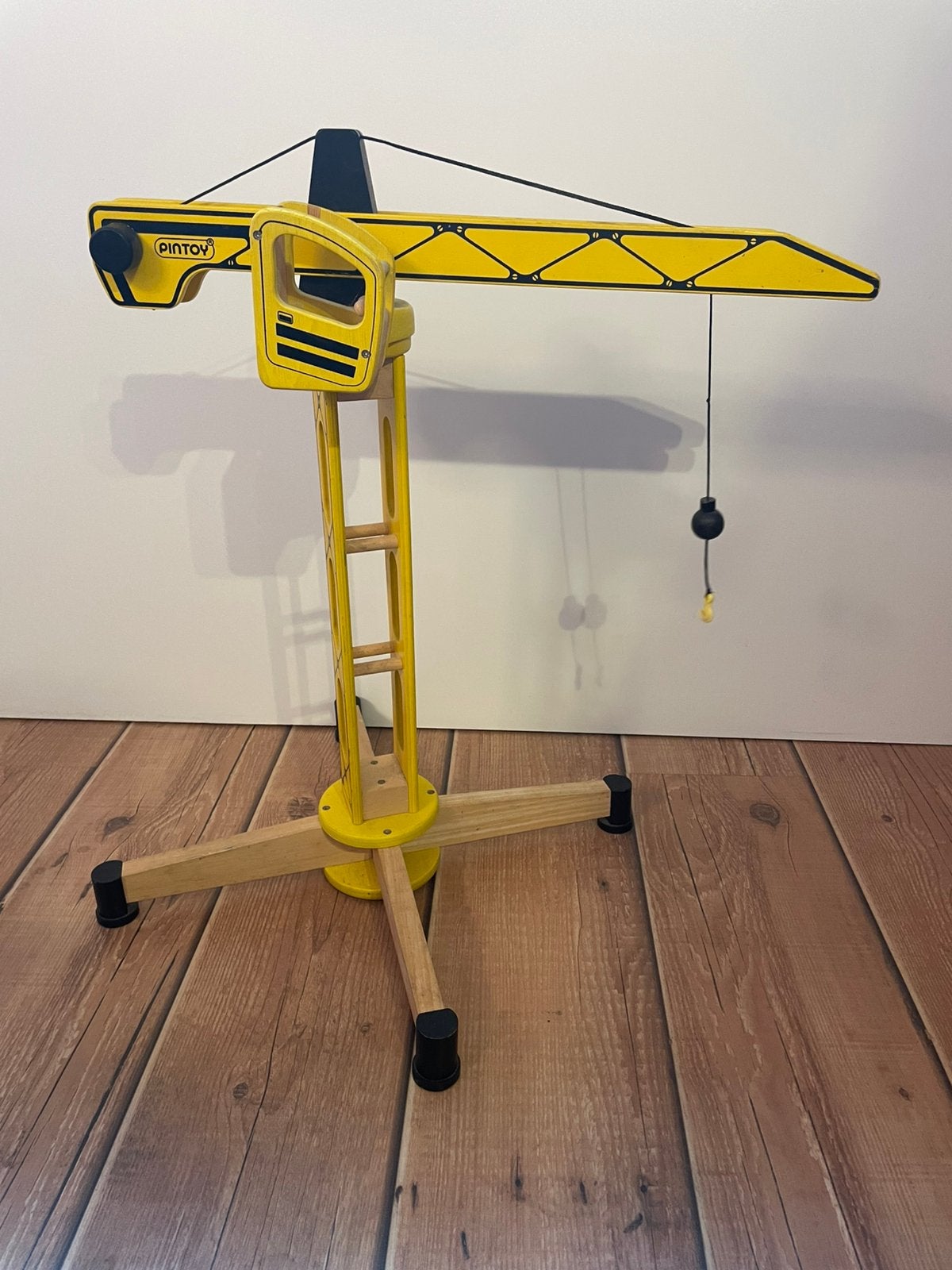 Grote houten hijskraan, Ophalen of Verzenden, Zo goed als nieuw