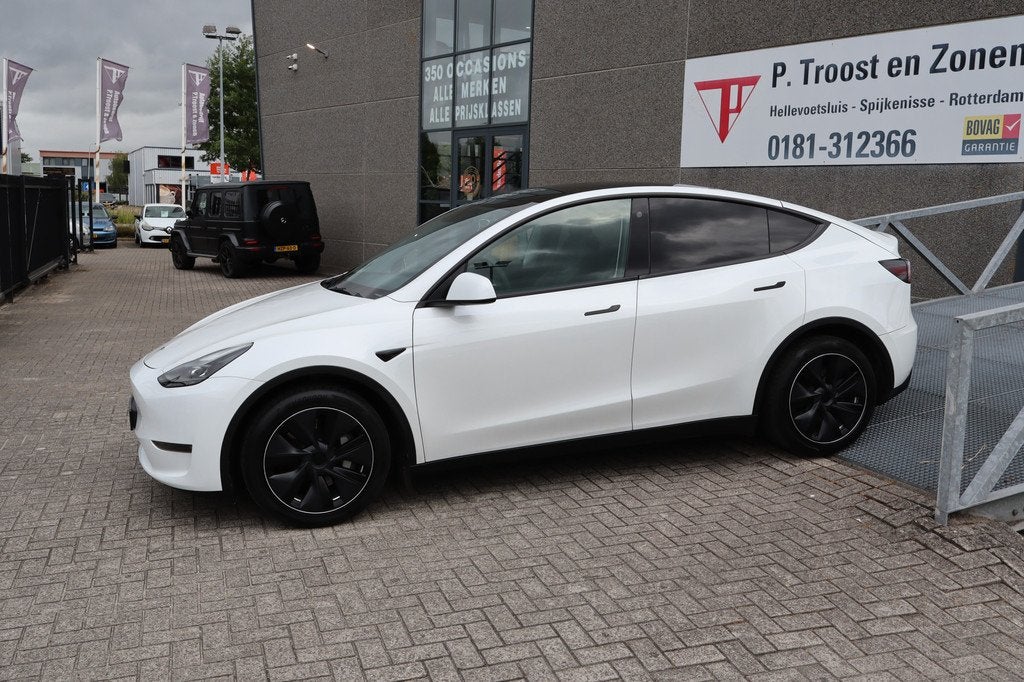 Tesla Model Y Long Range AWD 75 kWh Enhanced Autopilot 93% S, Automaat, 12 maanden, Gebruikt, Zwart
