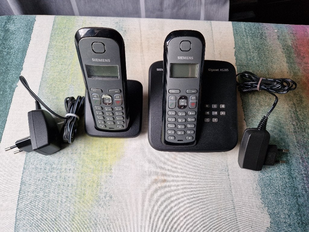 Draagbare Huistelefoon, Ophalen of Verzenden, Zo goed als nieuw, 2 handsets