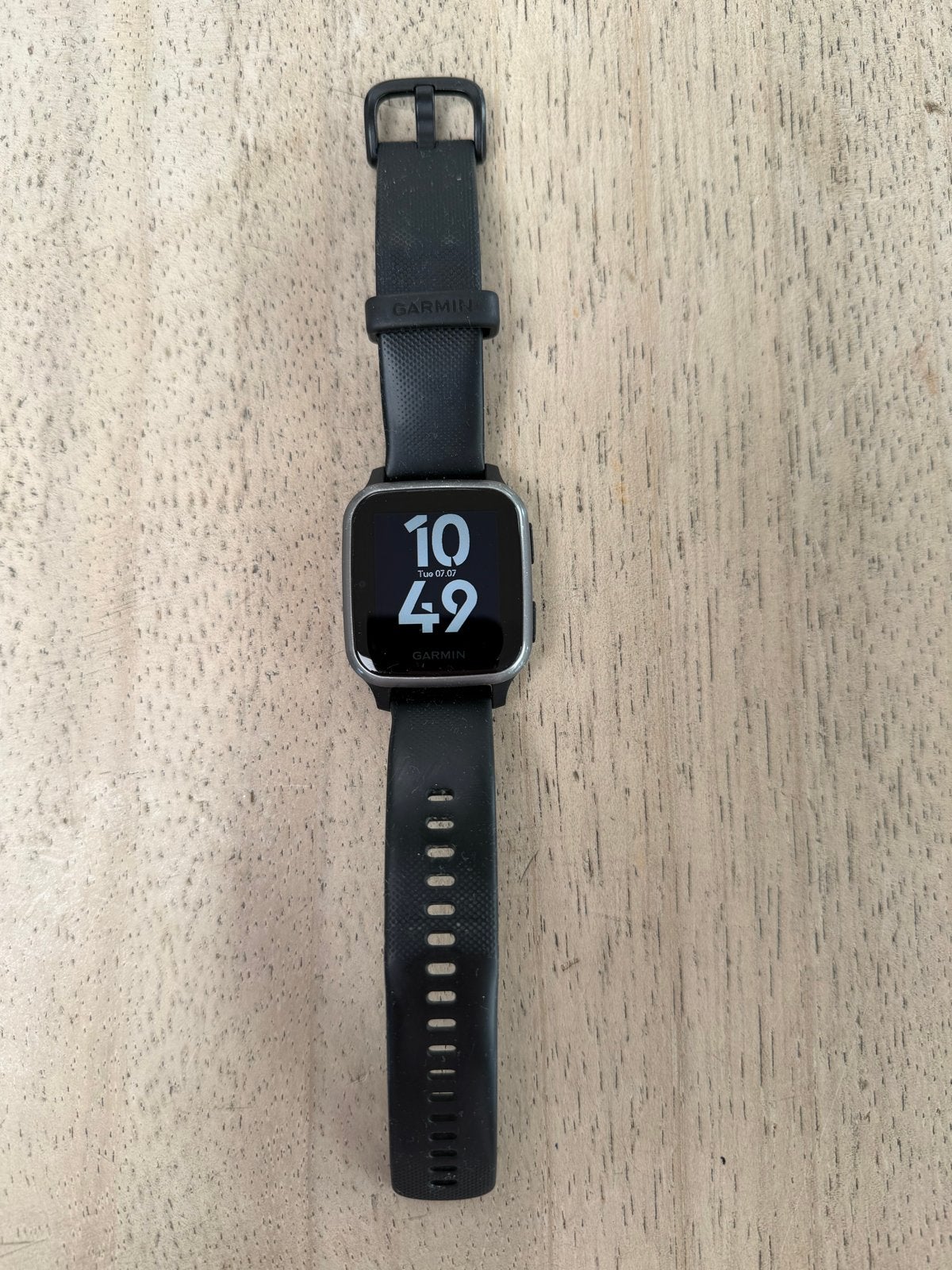 Garmin Venu SQ GPS Smartwatch - Zwart, Gebruikt, Hoogte, Zwart, Ophalen of Verzenden
