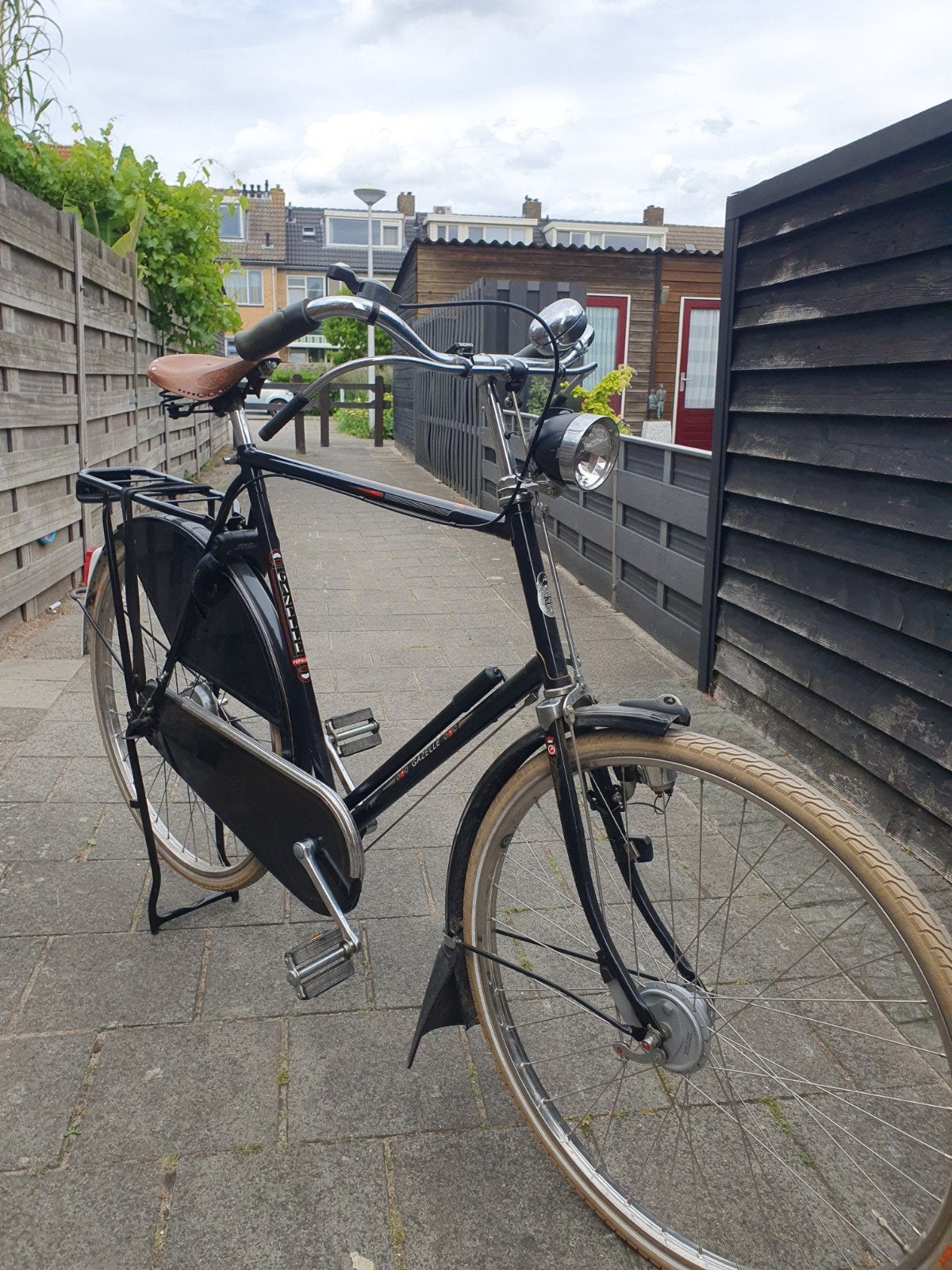 Gazelle hoge vintage fiets als nieuw, Fietsen en Brommers, Fietsen | Heren | Herenfietsen, 65 cm of meer, Ophalen of Verzenden