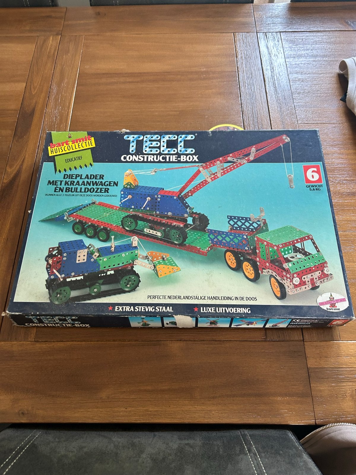 TECC Constructie-Box: Dieplader met Kraanwagen en Bulldozer, Ophalen, Gebruikt, Overige merken