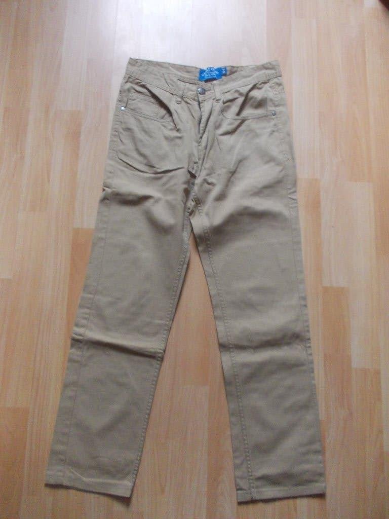 Mooie lichtbruine Greatstone broek in wijdte 30., Ophalen, Zo goed als nieuw, Bruin, Greatstone