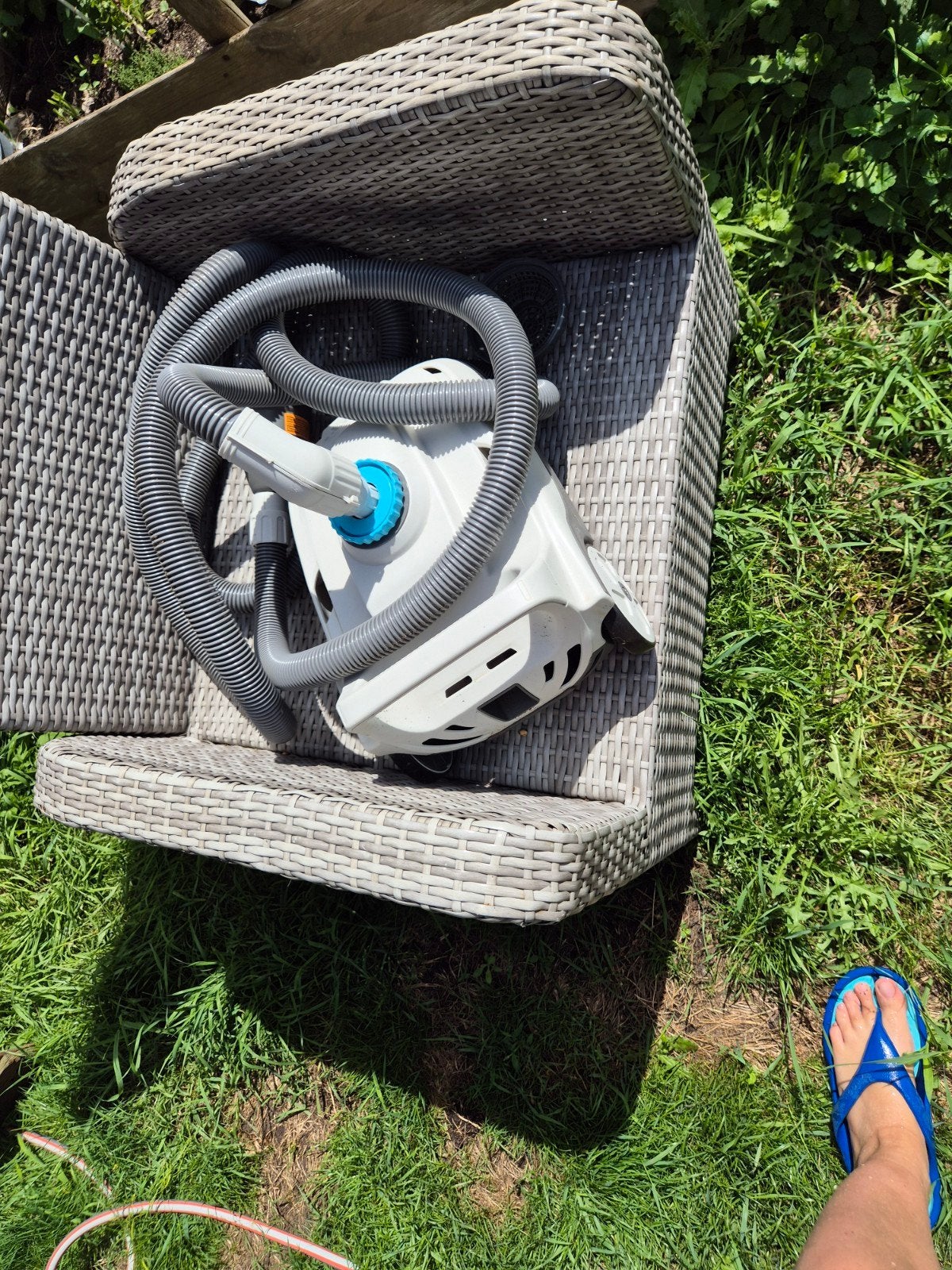 Intex ZX100 Zwembad stofzuiger, Ophalen of Verzenden, Zo goed als nieuw, Overige typen