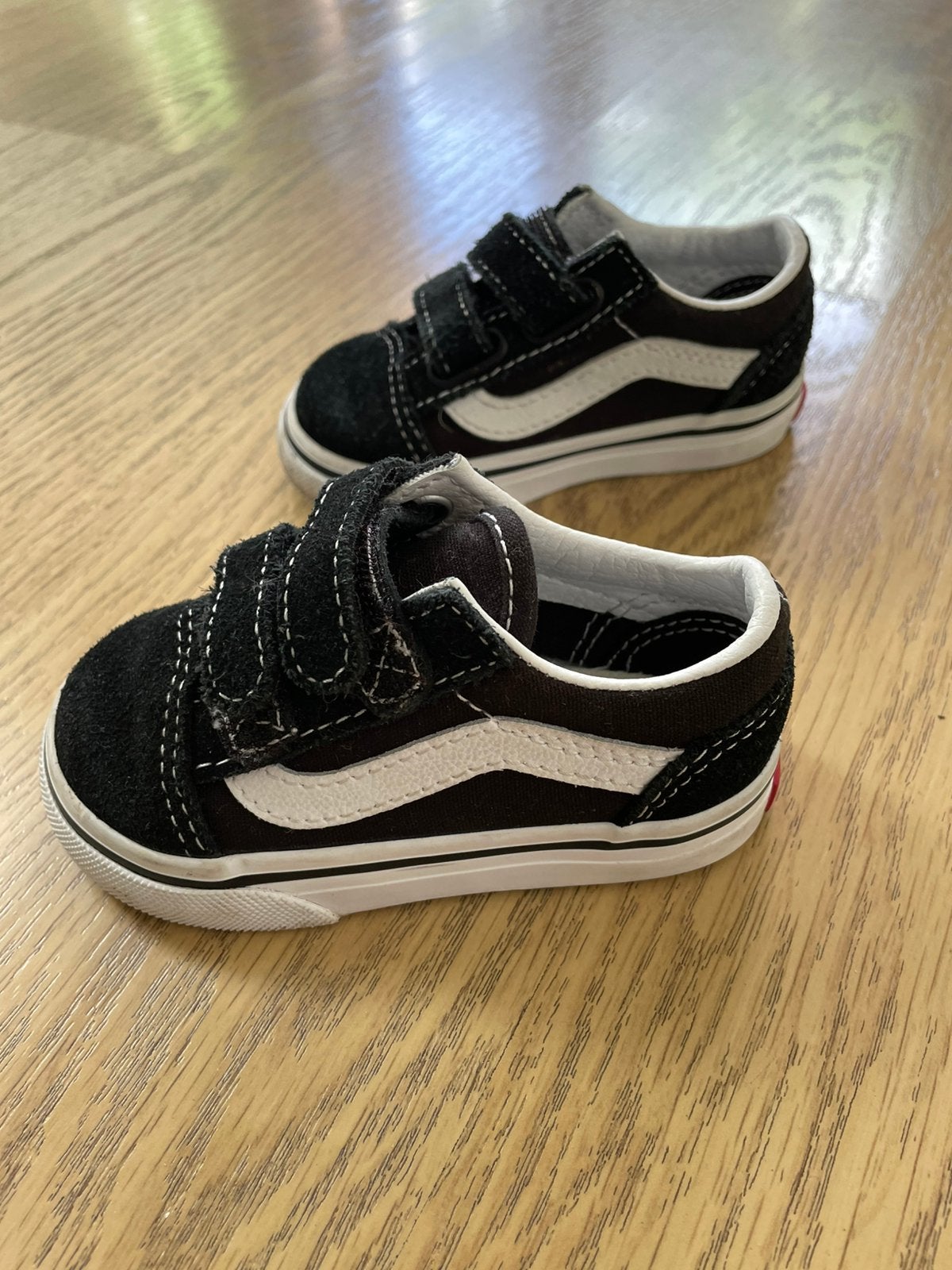 Zwarte Vans maat 21, Kinderen en Baby's, Babykleding | Schoentjes en Sokjes, Ophalen, Jongetje of Meisje, Gebruikt, Schoentjes
