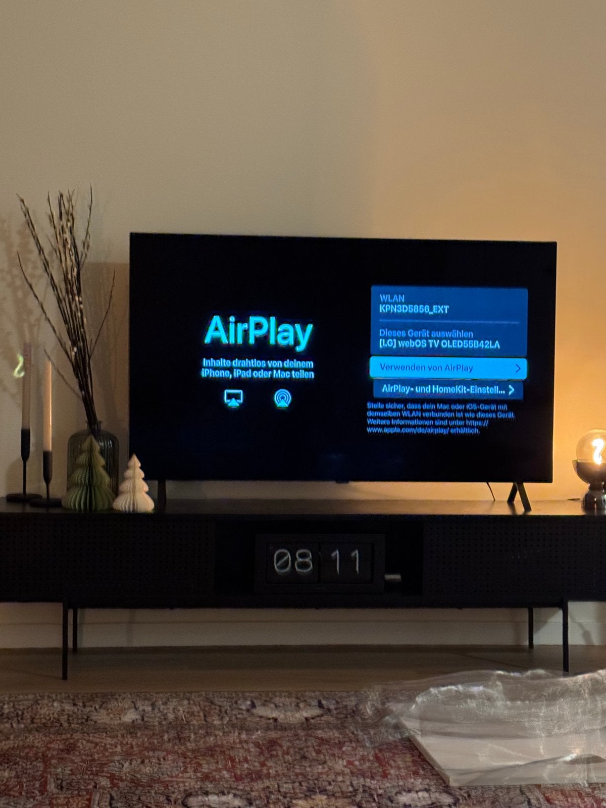 LG OLED55B42LA (B4, 55 inch, 2024) OLED Smart TV, Ophalen, Zo goed als nieuw, 100 cm of meer, 4k (UHD)