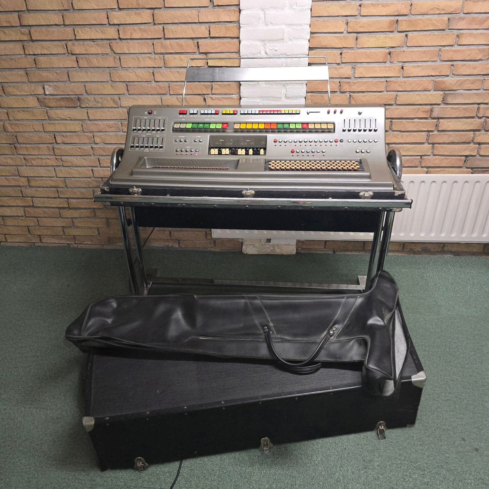 Vintage Elka Concorde 802 Combo Orgel Complete Set, Met koffer of flightcase, 61 toetsen, Zo goed als nieuw, Ophalen