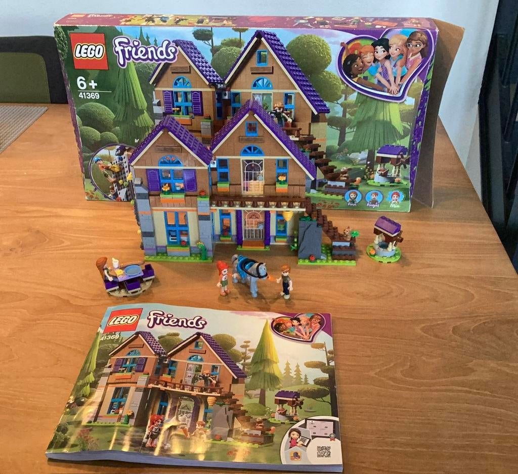 Legofriends 41369 Mia’s huis, Ophalen of Verzenden, Zo goed als nieuw