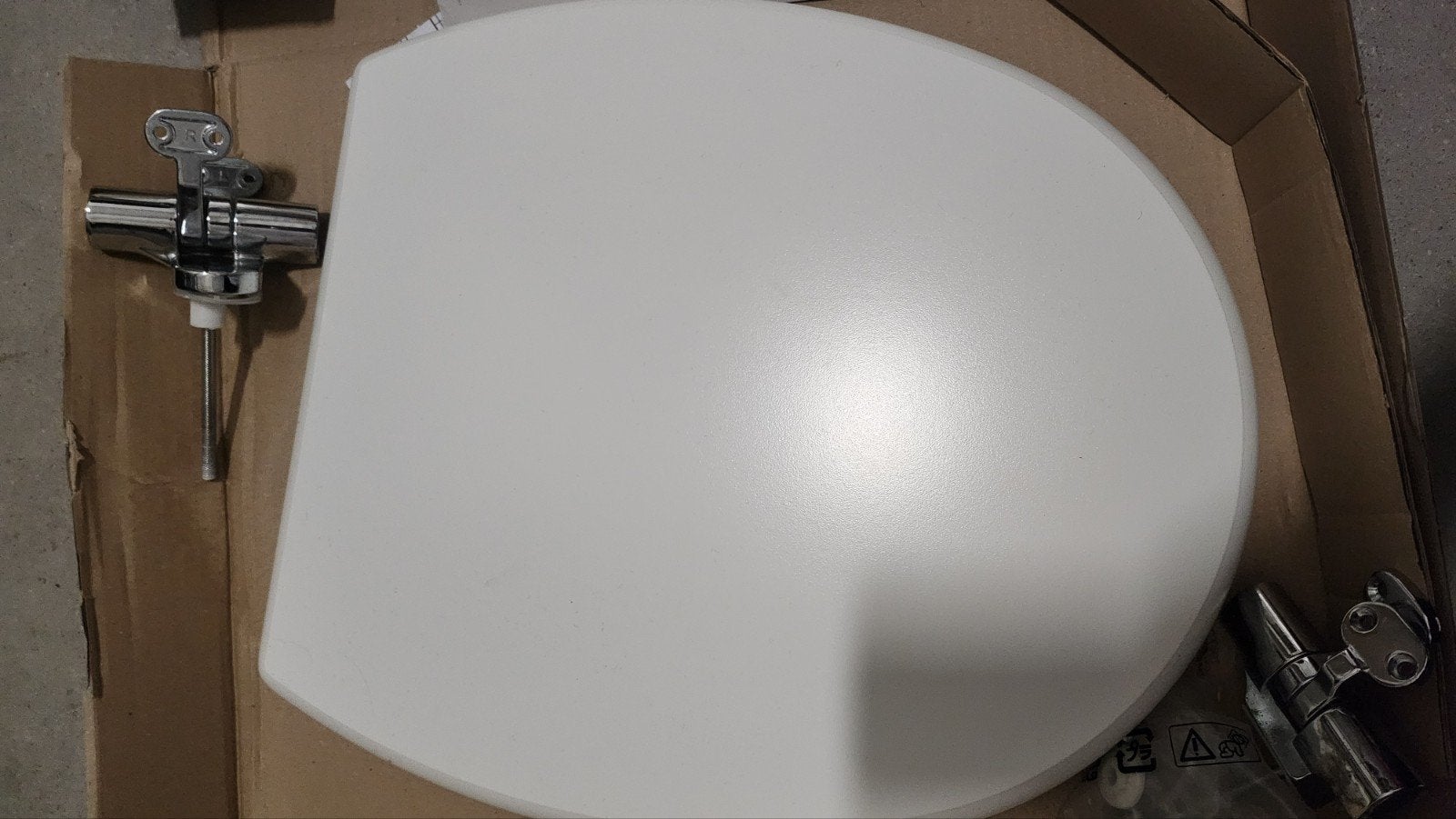 IKEA KULLARNA Toiletbril, Ophalen of Verzenden, Gebruikt, Toilet